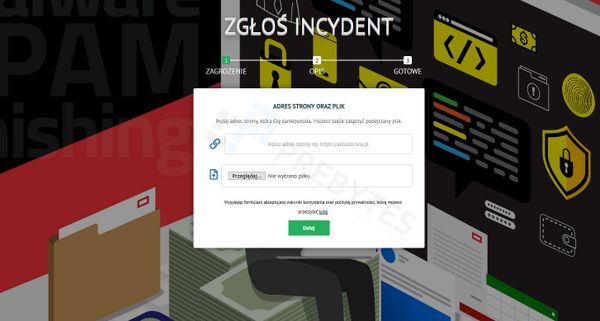 Zglosincydent.pl - poinformuj nas o cyberzagrożeniach