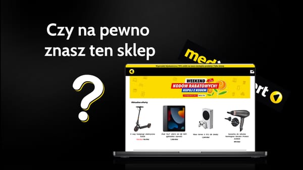 Niskie ceny, wysokie straty. Hakerzy wykorzystali wizerunek Media Expert.